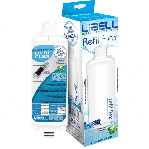 Refil para purificador de �gua Acquaflex - Flex