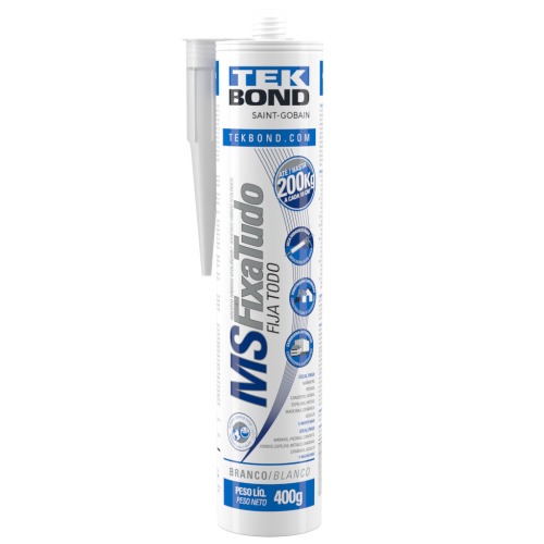 Silicone branco Seca Embaixo D' �gua