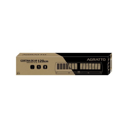 Cortina de ar 120 cm 190 watts com controle remoto - CAR12  220V