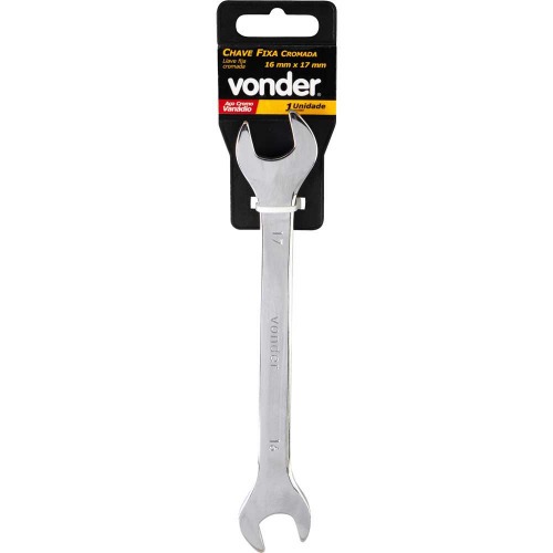 Chave fixa 16 x 17 mm a�o cromo van�dio
