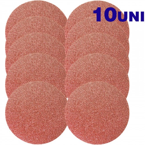 Disco de Lixa com velcro 125 mm com 10 pe�as - 738559