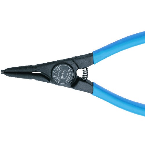 Alicate bico reto para an�is externos a�o cromo van�dio 3/8