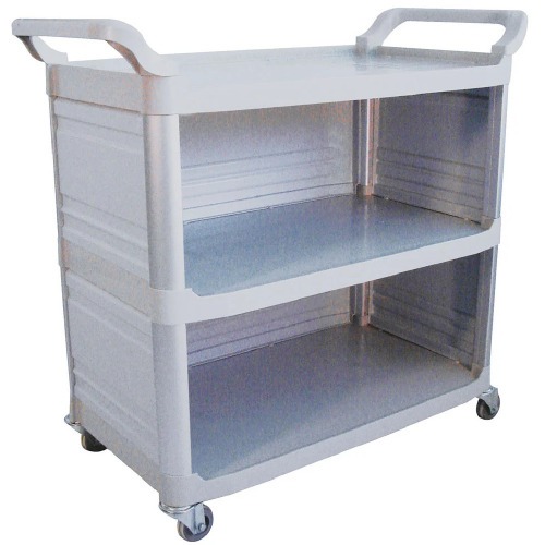 Carro bandeja extra triplex com fechamento lateral - CH3000