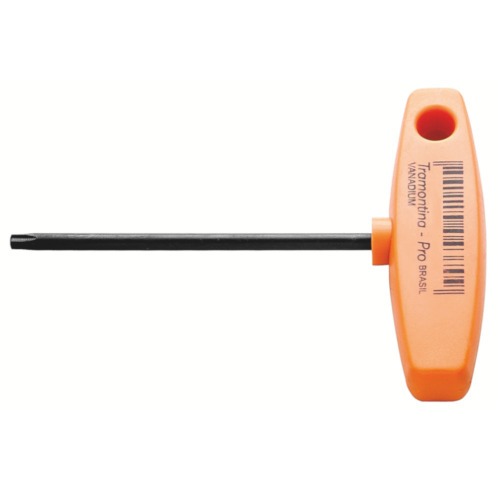 Chave hexalobular T27 x 100 mm cabo T a�o cromo van�dio