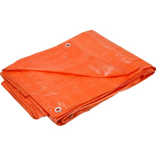 Lona de polietileno 5 x 3 m 100 micra laranja