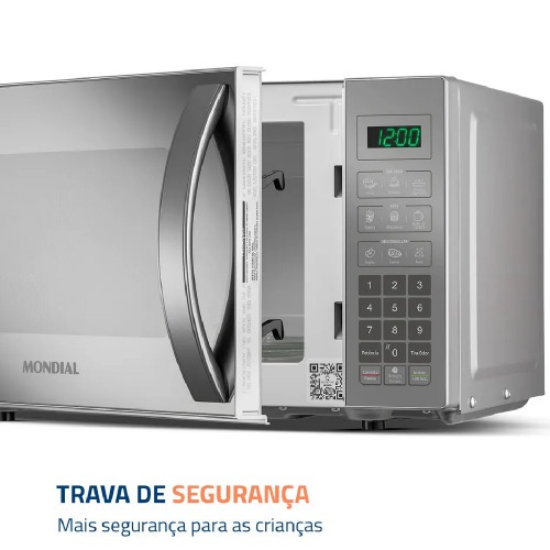 Micro-ondas 21 litros 1200W 10 n�veis de pot�ncia - MO-01-21E  110V