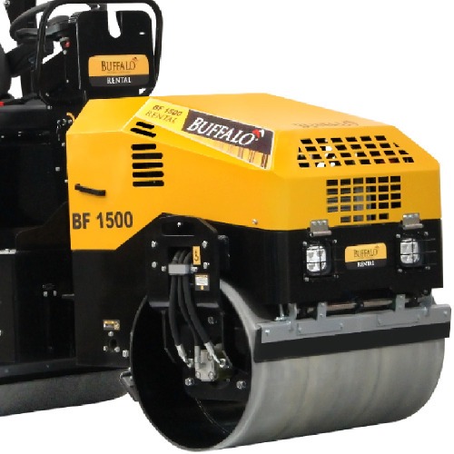 Rolo compactador vibrat�rio liso a gasolina 23 hp - BF 1500