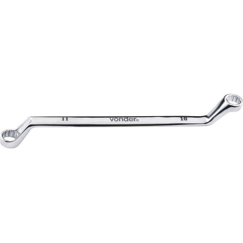 Chave estrela 10 x 11 mm a�o cromo van�dio