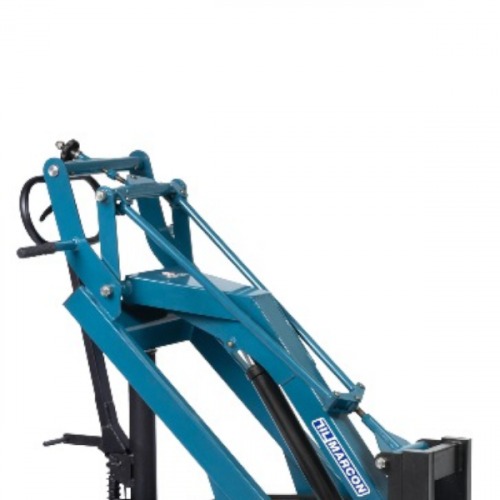 Carro telesc�pico manual com garfos capacidade de 500 Kg - 4414