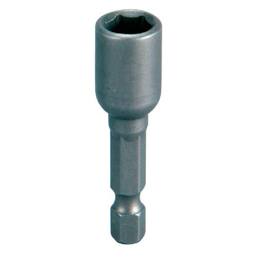 Soquete magn�tico sextavado 6 x 50 mm encaixe de 1/4