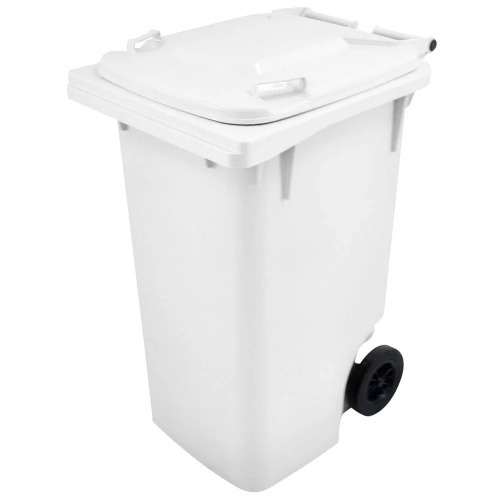 Cesto de lixo gari 240L com rodas de 200 mm sem pedal - C240BR
