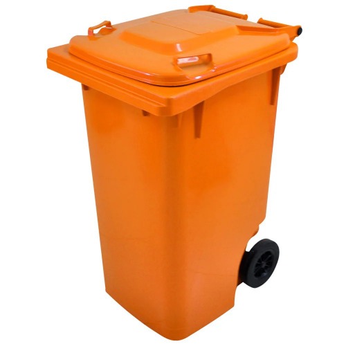 Cesto de lixo gari 240L com rodas de 200 mm sem pedal - C240LJ