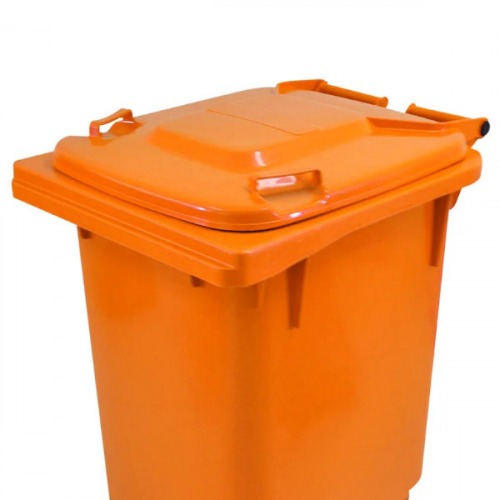 Cesto de lixo gari 240L com rodas de 200 mm sem pedal - C240LJ