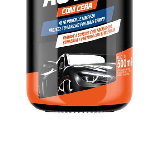 Detergente automotivo 500 ml com cera lava auto - LI04000036