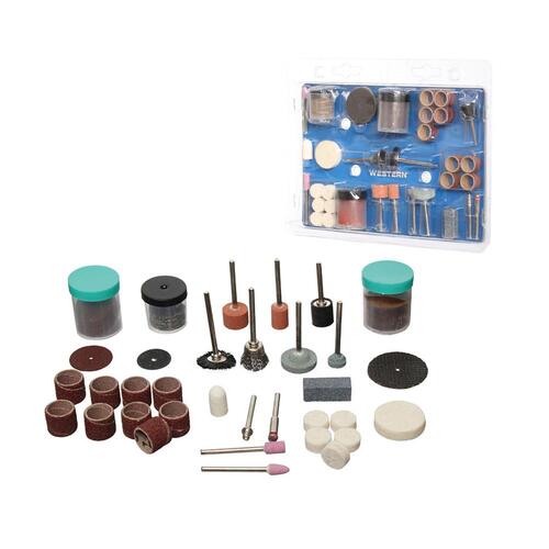 Kit de acess�rios para micro ret�fica com 105 pe�as - W-105