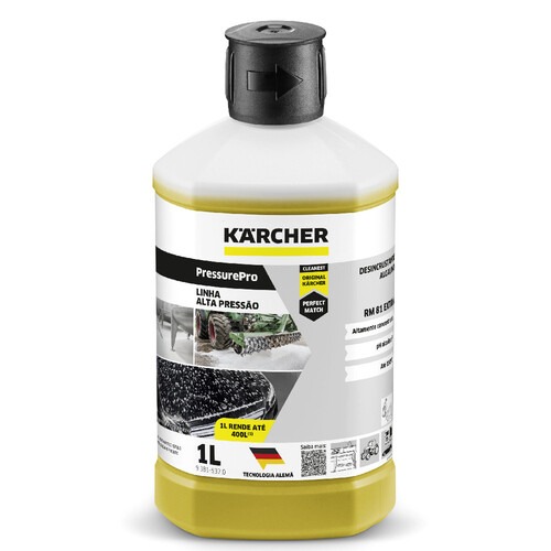 Detergente desincrustante profissional ultra concentrado 1 Litro - PressurePro RM 81