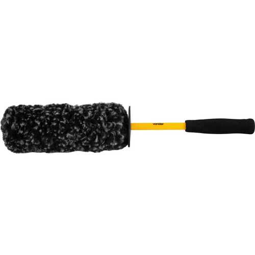 Escova para limpeza de rodas cabo pl�stico 43 cm
