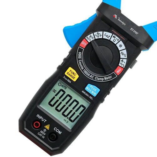 Alicate amper�metro digital 1000A True RMS AC CAT IV 600V - ET-3167