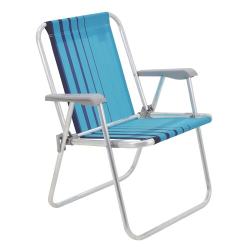 Kit 2 Cadeiras de praia dobr�vel em alum�nio - Samoa