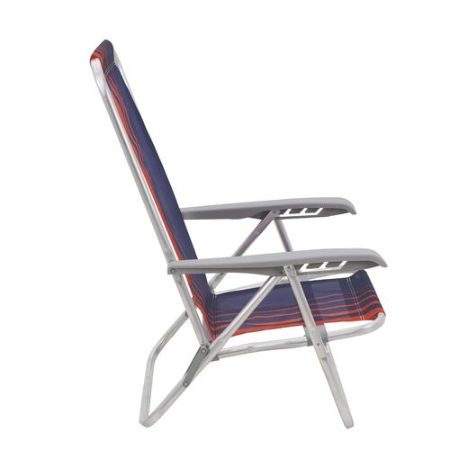Kit 2 Cadeiras de praia reclin�vel at� 4 posi��es - Bali