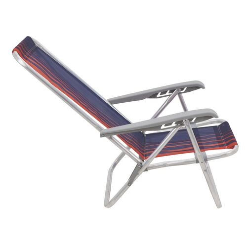 Kit 2 Cadeiras de praia reclin�vel at� 4 posi��es - Bali