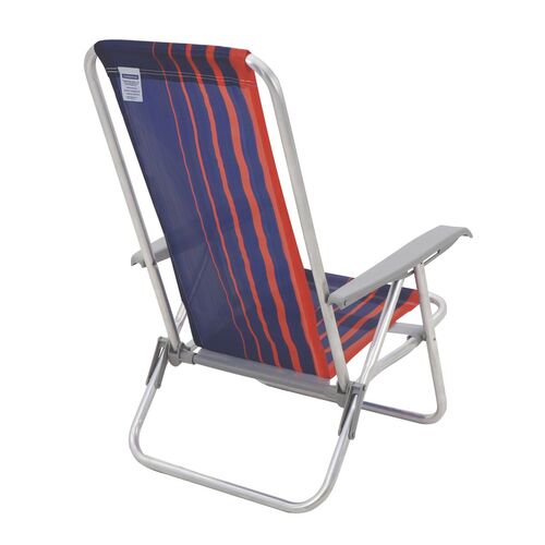 Kit 2 Cadeiras de praia reclin�vel at� 4 posi��es - Bali