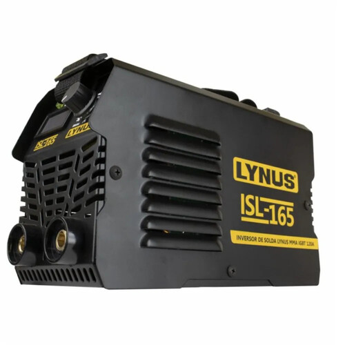 Inversora de solda 120A eletrodo e Tig DC ISL165S + M�scara de solda autom�tica ton. 9 a 13 MSL-5000  220V