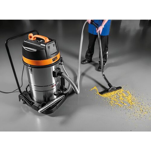 Aspirador de p� e l�quido inox 2400W 80 litros - 44983020   220V