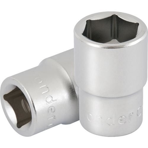 Soquete sextavado 17 mm encaixe 1/2