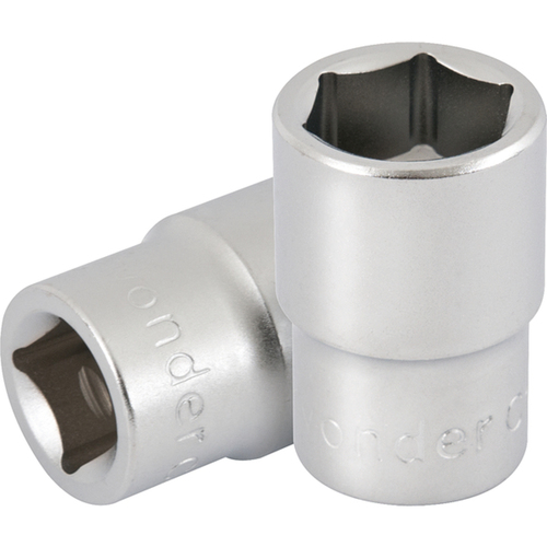 Soquete sextavado 16 mm encaixe 1/2