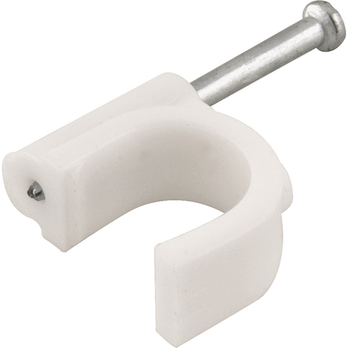 Grampo redondo para fios de 10 mm com 20 pe�as