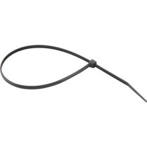 Abra�adeira de nylon preta 2,5 x  200 mm com 100 pe�as