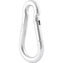 Mosquet�o com trava 6 x 60 mm uso leve