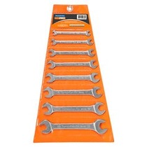 Jogos de chave fixa 6 a 22 mm a�o cromo van�dio com 8 pe�as - 44610/208