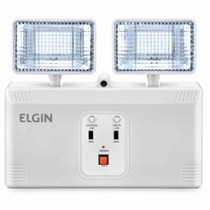 Lumin�ria de emerg�ncia LED 2.000 l�mens com 2 far�is - 48LEM2KL0000