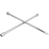 Chave de roda tipo cruz 17 x 19 mm x 21 mm x esp�tula 