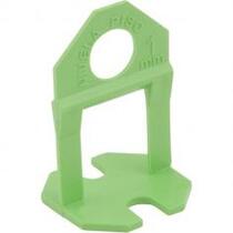 Espa�ador e nivelador para piso 1,0 mm com 100 pe�as