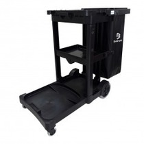 Carro funcional com bolsa 90L Am�rica Black - CFBLACKT