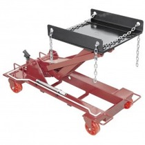 Macaco hidr�ulico capacidade 800 kg para caixa de transmiss�o de caminh�es - 102600
