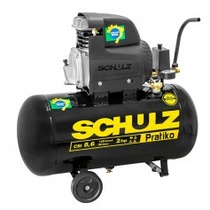Compressor de ar 8,6 p�s 50L 2 hp 120 libras - Pratiko CSI