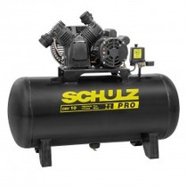 Compressor de ar 10 p�s 110L 2 hp 140 libras monof�sico - PRO CSV10/110