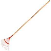 Vassoura met�lica 18 dentes com cabo de 120 cm