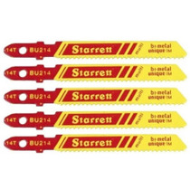 L�mina serra tico tico 50 mm 14 dentes bimetal multiuso 5 pe�as - BU214