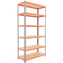 Estante desmont�vel 1000 x 600 x 1950 mm com 6 prateleiras - 40302
