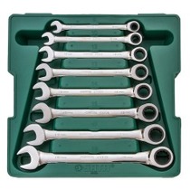 Jogo de chave combinada com catraca 8 a 19 mm 8 pe�as - ST08008SJ