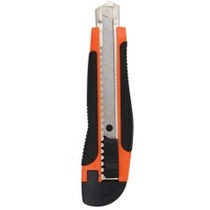 Estilete largo 18 mm emborrachado com 2 l�minas - EST-02