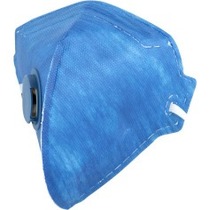 M�scara de prote��o com v�lvula PFF2 RDV 2202 azul 