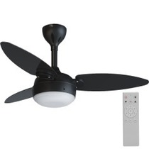 Ventilador de teto 3 p�s dupla face com controle remoto - Elluz Inverter