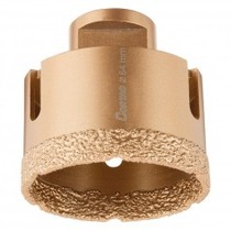 Serra copo diamantada 64 mm para esmerilhadeira rosca M14