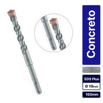 Broca de w�dea para concreto 10 x 160 mm SDS Plus - 7102255